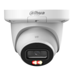 IPC-HDW3849QM-S-IL Dahua - Telecamera dome IP AI WizSense Smart Dual Light 8MP, ottica 2.8 mm, LED 50m / IR 50m, microfono integrato, WDR 120 dB, protezione perimetrale, SMD 4.0, AcuPick, micro SD (512 GB), 12Vdc/PoE