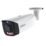 IPC-HFW3849T1-AS-PV-PRO Dahua - Telecamera bullet IP AI WizSense TiOC PRO con Smart Dual Illuminator e deterrenza attiva 8 MP, ottica fissa 3.6 mm, IR 50 m, in/out allarme, audio bidirezionale, PoE