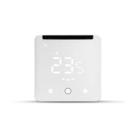 RPZWIR868EUA Risco - Termostato con IR per comandare condizionatori 800S, 868MHz. Alimentato con batteria ricaricabile/ 5V USB Tipo-C, uscita con comando z-wave per modulo relè (non fornito) 