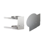 RLS-PB2 - Staffa di montaggio su palo in acciaio inox per RLS-2020A / RLS-2020V - Optex