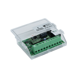 W-8A-EVO Wolf - Scheda decodifica chiave elettronica e trasponder con interfaccia Bus 485, in contenitore plastico.