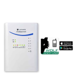 W-LUNARPROBUS Wolf - Combinatore telefonico Quadri-Band GSM/GPRS/EDGE/UMTS, 4G. Compatibile con Tim, Vodafone, Wind e 3Italia. Facile e rapida programmazione: 8 allarmi per eventi di Genesy vocali e/o sms, 10 numeri telefonici, 1 uscita attivabile da remo