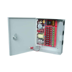 W-UX-1250TV Wolf - Box in metallo con serratura, con alimentatore 12Vcc 5A distribuiti su 9 uscite. Per ogni singola uscita max.1A, con led e fusibile. Dimensioni lxhxp: 220x2185x55mm.