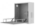 PFC301N Dahua : Armadio in SPCC bianco IP20 per videoregistratori NVR/XVR, UPS e monitor Dahua compatibili, installazione a parete, 2 serrature frontali, apertura sportello di 90°, capacità carico 50 kg, dim. 620x640x250 mm