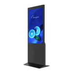 LDV43-HAI400L - Digital Signage LED 43" da pavimento, risoluzione 4K UHD, formato 9:16, case metallico, sistema operativo Android 11, connettività LAN, gestione remota tramita piattaforma MPS - Dahua