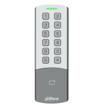 ASI1201M-MEW - Lettore per controllo accessi standalone, connettività wifi, IP65, display LCD, password, lettore di tessere 13.56Mhz, 1 uscita TTL per sirena e allarme, connettività P2P - Dahua