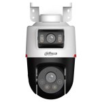 IPC-PTS2249B-E2-S-PV-PRO - Telecamera PT IP WizColor con doppia ottica, risoluzione 2x2Mp, ottiche 3.6mm, LED 30mt, audio bidirezionale, IVS, SMD Plus, deterrenza attiva, alim. 12Vdc/PoE - Dahua