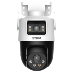 P3D-3F-PV - Telecamera PT WiFi IP Full-Color AI 3MP + fissa 3MP, ottiche 2.8mm, Starlight, audio bidirezionale, deterrenza attiva (audio/led bianco), SMD Plus, Perimeter Protection, MicroSD, IP66, alim 12Vdc - Dahua