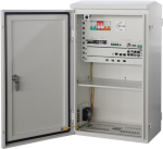 UNITA' ALIMENTAZIONE BACKUP BOX CON SUPPORTO PER NVR switch managed L2 8 porte PoE Gigabit + 2 SFP, Software di monitoraggio incluso, 1 x ripiano 100mm(A)x230(P), Necessita di batteria al piombo 24V 
