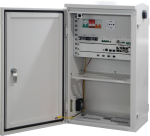 UNITA' ALIMENTAZIONE CICLO LAMPIONE 8 CANALI CON SUPPORTO PER NVR switch managed L2 8 porte PoE Gigabit + 2 SFP, Software di monitoraggio incluso, 1 x ripiano 100mm(A)x230(P) 