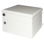 LK191245IP - Rack a parete 12 unità da esterno IP55, profondità 450mm, colore grigio - LINK