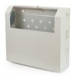 LK3U - Rack a parete 5 unità, profondità 475mm, colore grigio - LINK