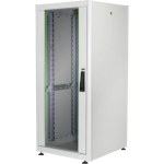 DN1922U66 - Rack 22 unità, profondità 600mm, con porta in vetro, colore grigio - DIGITUS