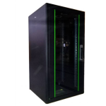 DN1922U66B - Rack 22 unità, profondità 600mm, con porta in vetro, colore nero - DIGITUS