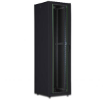 DN1922U68B - Rack 22 unità, profondità 800mm, con porta in vetro, colore nero - DIGITUS