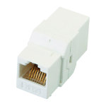 RJ45-RJ45-CAT6A - Giunto per cavo UTP Cat6A, connessione femmina-femmina, connettore RJ45