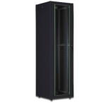 DN1926U66B - Rack 26 unità, profondità 600mm, con porta in vetro, colore nero - DIGITUS