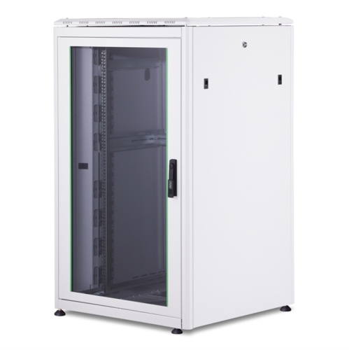 DN1926U881 - Rack 26 unità, profondità 800mm, con porta in vetro, colore grigio - DIGITUS