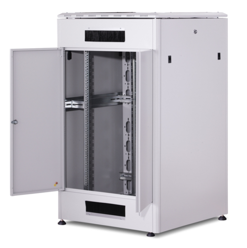 DN1926U881 - Rack 26 unità, profondità 800mm, con porta in vetro, colore grigio - DIGITUS