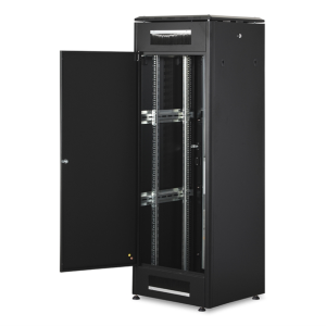 DN1936U66B1 - Rack 26 unità, profondità 600mm, con porta in vetro, colore nero - DIGITUS