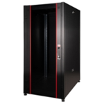 LK1926U610PTN - Rack 26 unità, profondità 1000mm, con griglia frontale, colore nero - LINK