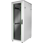 ARM074 - Rack 32 unità, profondità 800mm, con porta in vetro, colore grigio - DIGITUS