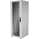 DN1932U66 - Rack 32 unità, profondità 600mm, con porta in vetro, colore grigio - DIGITUS