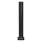PS0560FA Unistab Palo acciaio d.60mm H500mm antracite