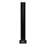 PS0560FE Unistab Palo acciaio d.60mm H500mm nero