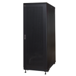 LK1937U610N - Rack 37 unità, profondità 1000mm, porta in griglia metallica, colore nero - LINK