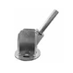 BS304RFA Unistab   Base reclinabile acciaio pali d.60 d.220mm sp.8 antracite