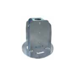 MS3040FB Unistab   Base fissa acciaio pali d.60 d.280mm sp.12 biancoMARINO