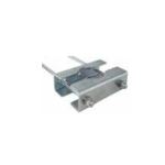 MD1500FA Unistab   Supporto acciaio parete pali d.60/105mm antracite MARINO barre 2xM10x500mm