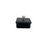 CQA010PN Unistab   Tappo ABS 120x120mm con vite M10 nero