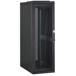 DN19SRV42U8B - Rack 42 unità, profondità 1000mm, porta in vetro, colore nero - DIGITUS