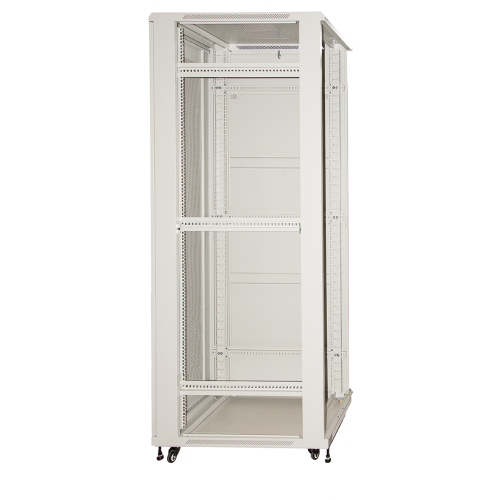 LK1942U610GFP - Rack 42 unità da assemblare, profondità 1000mm, porta in griglia metallica, colore grigio - LINK