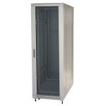 LK1942U610GV - Rack 42 unità, profondità 1000mm, porta in vetro, colore grigio - LINK