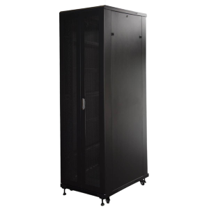 LK1942U610N - Rack 42 unità, profondità 1000mm, porta in griglia metallica, colore nero - LINK