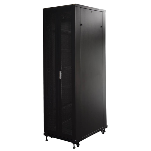 LK1942U610N - Rack 42 unità, profondità 1000mm, porta in griglia metallica, colore nero - LINK