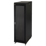LK1942U66NI - Rack 42 unità, profondità 600mm, porta in griglia metallica, colore nero - LINK