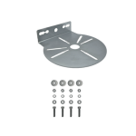 AM3018FZ Unistab - SUPPORTO TELECAMERA DOME A PARETE  diam. 160 MM - ZINCATO