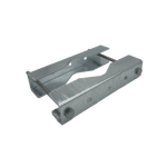 AD2500FZ Unistab   Ganasce acciaio 250x50x45mm pali d.60/200 zincate galvanizzate