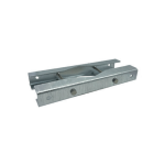 AD3800FZ Unistab   Ganasce acciaio 380x50x45mm pali d.100/300 zincate galvanizzate