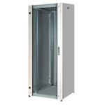 LK1942U68PV - Rack 42 unità da assemblare, profondità 800mm, porta in vetro, colore grigio - LINK