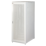 LK1942U810 - Rack 42 unità, con guidacavi laterale, profondità 1000mm, porta in griglia metallica, colore grigio - LINK