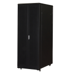 LK1942U812N - Rack 42 unità, profondità 1200mm, porta in griglia metallica, colore nero - LINK