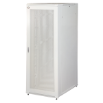 LK1942U88F - Rack 42 unità, con guidacavi laterale, profondità 800mm, porta in griglia metallica, colore grigio - LINK