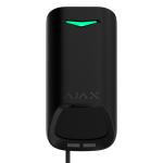 Superior MotionProtect Plus G3 Fibra ASP - Rilevatore di movimento IR cablato con un sensore a microonde in banda K aggiuntivo e un sistema antimascheramento, grado 3, colore nero - AJAX