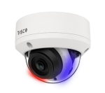 RVCM32A330RA Risco - VUpoint 5MP PoE Dome AI Camera Telecamera IP Dome AI, IP66, 5MP, sensore immagine CMOS 1/2.7", H264, H265, H265+, 2.8mm F1.0, PoE, WDR, colori brillanti, illuminatore IR da 25m, illuminatore luce bianca 25m, strobo rosso e blu, suppor
