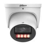 IPC-HDW5459H-ASE-PV-PRO - Telecamera dome IP AI Xinghan TiOC PRO, deterrenza attiva 4 MP, ottica fissa 2.8 mm, Smart Dual Light (60/50 mt), in/out allarme, audio bidirezionale, WDR 140dB, Micro-SD (1Tb), IK10, PoE/ePoE - Dahua